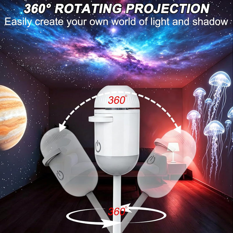 Moonwave Ocean & Galaxy Projector