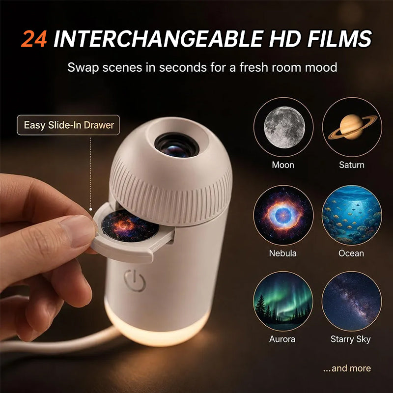 Moonwave Ocean & Galaxy Projector